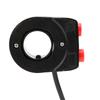 Universal Motorcycle Handlebar Headlight Switch Fog Light On/Off Lamp Control Button 22mm Hole