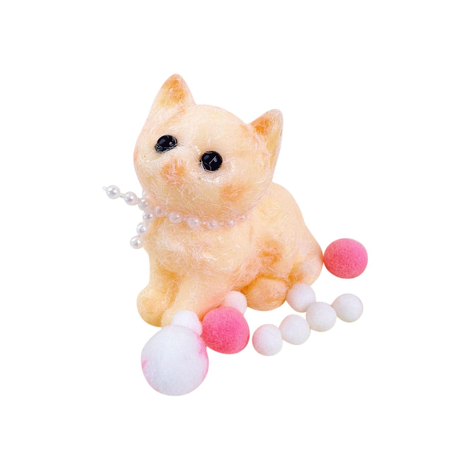 

Милая игрушка для снятия стресса, которая подойдет на день рождения маленькой девочки One Size шафрановый