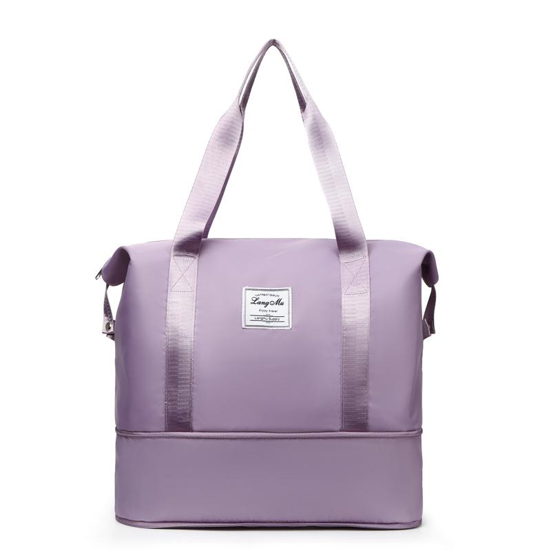 Stylish Women's Large Capacity Travel & Yoga Shoulder Bag