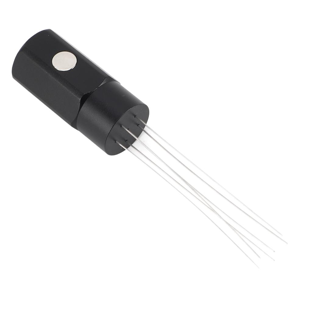 Coffee Distribution Tool Magnetic Absorption Needle Type Coffee Stirrer Distributor Black