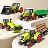 Kids' Inertia Farm Vehicle Toy Set - Realistic New Harvester & Agricultural Truck Toys for Toddlers