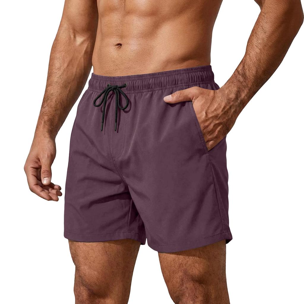 Men's Summer Drawstring Casual Shorts Men's Fashion Sports Shorts