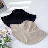 Women's and Men's Daily Linen Wide Brim Bucket Hat