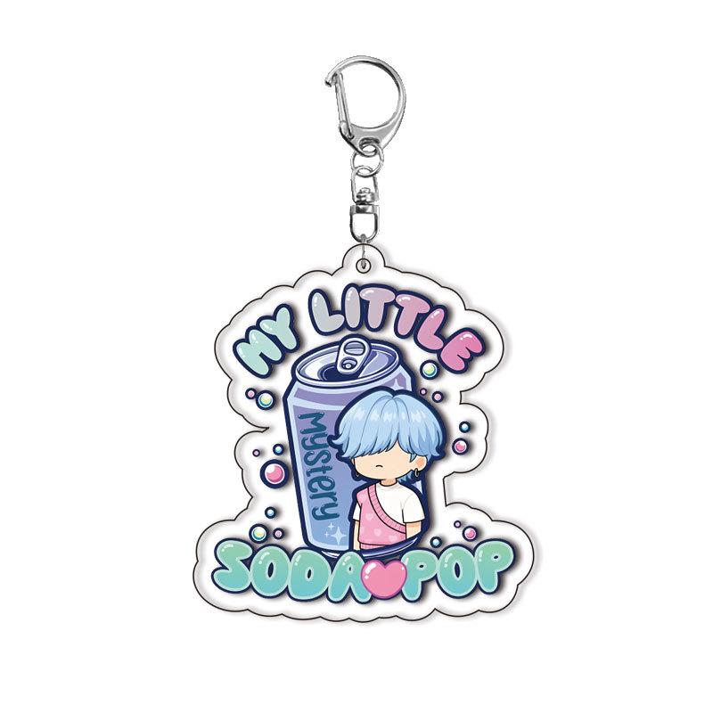 Huntress Girl Acrylic Key Ring Lumie Mira Zoie Anime Cute Pendant Cosplay Accessories Gifts for Fans Collection Merchandise Premium Quality