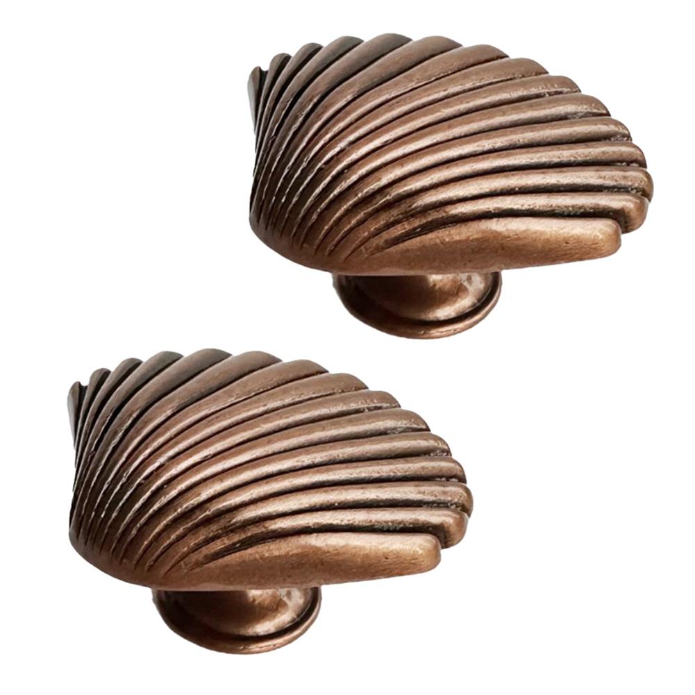 Furniture Handles Cabinet Drawer Knobs Zinc Alloy Cupboard Door Handle Shell Shape Handle Furniture Handware Pull Handles