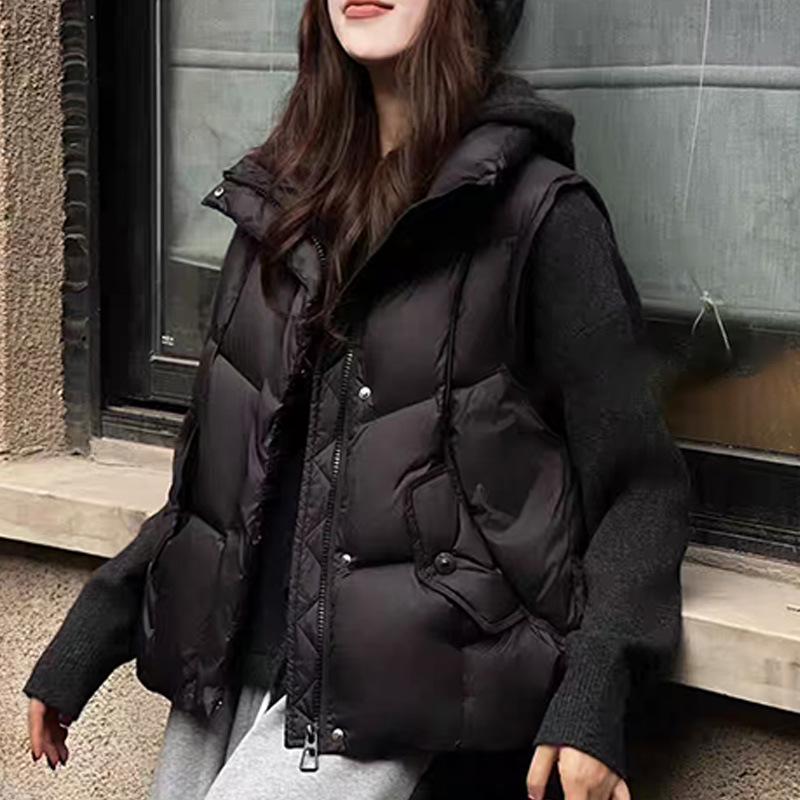 2025 Women's Lightweight Down Vest: Slimming Design, Stylish Outerwear