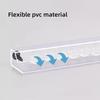 Aluminum Slide Check Rack with Pen Slot And Receipt Holder Spikes Sliding Inspection Rack Bills Ticket Orders Organizer for Restaurants Offices Cafes