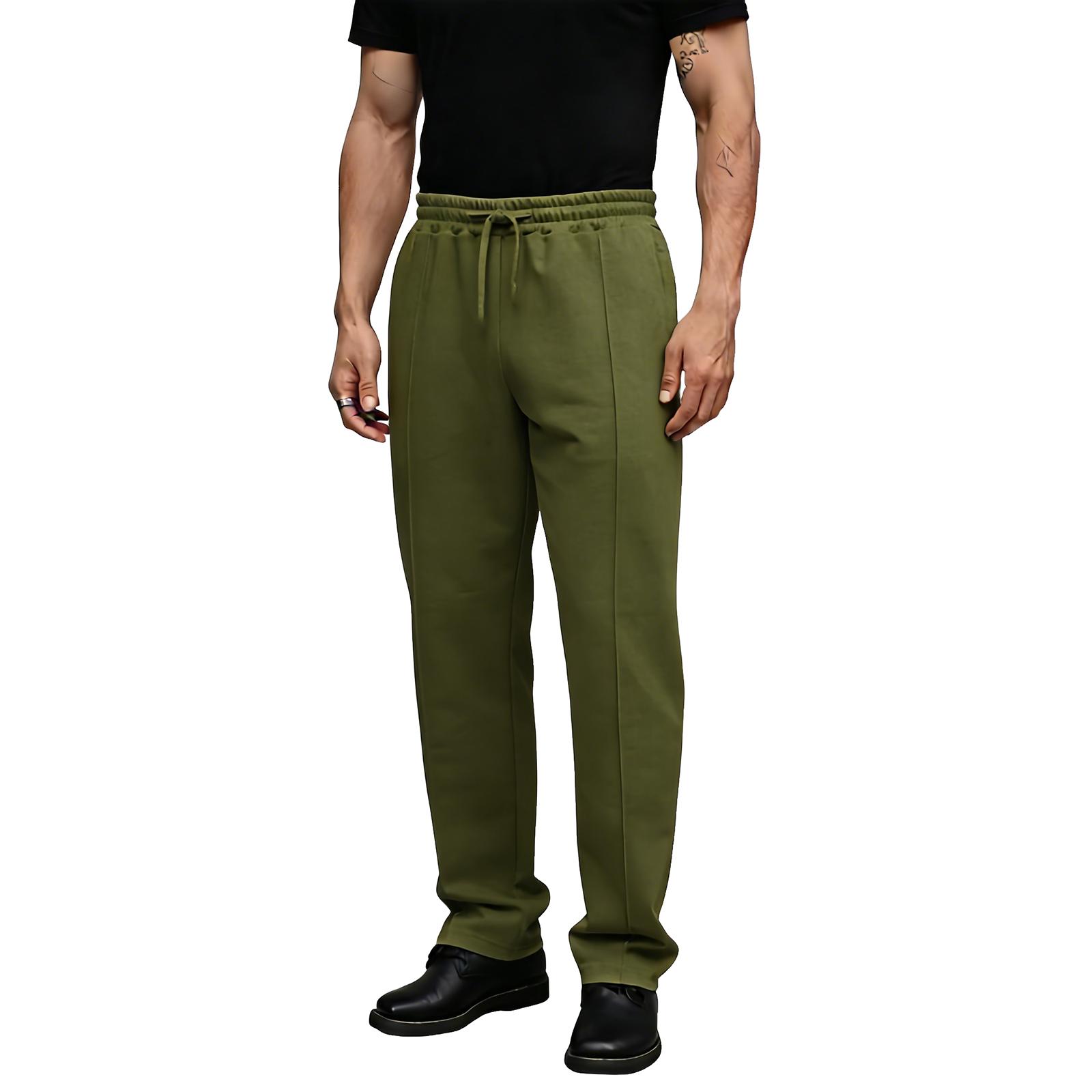 

Mens Sweatpants Sweatpants for Men Sweatpants Pants for Men Mens Pants Baggy Sweatpants Men Work Pants for M L армия зеленый
