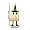 Halloween Wiszący Świecący Kapelusz Podświetlane Rekwizyty Kreatywny Dekor Zewnętrzny do Wnętrz