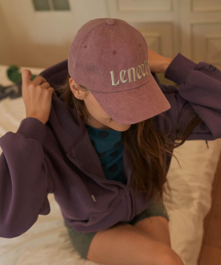 Lenibi Signature Ball Cap Vintage Pink