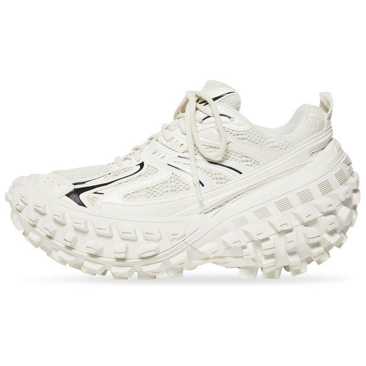 Balenciaga Defender Tire Shoes Low Top Chunky Sneakers Women's White 685611W2RAA9110