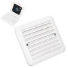 12V RV Side Vent Fan 5.51x5.12in Air Vent Ventilation Exhaust Fan for Motorhome Caravan Trailer Boat Marine Yacht