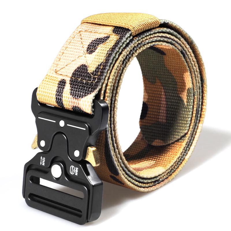 Mling Men s Outdoor Tactical Camouflage Woven Belt