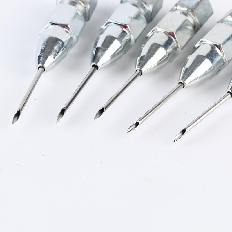 Removable Needle Nose Grease Head Grease Nozzle Grease Accessories Sealed Bearing Refueling Removable Detachable Grease Needle