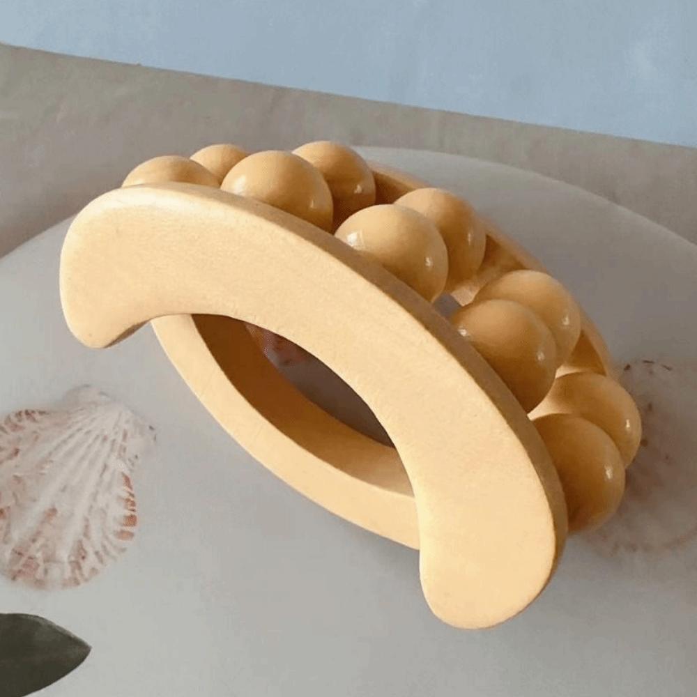 Wooden Wood Massage Roller Tool Natural Muscle Roller Massager Bodybuilding Equipment