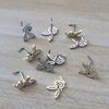20G Chirurgischer Edelstahl Nasenstecker CZ Kaninchen Nasenringe Unisex Nasenpiercing Schmuck Knorpel Ohrring Tragus Körperschmuck