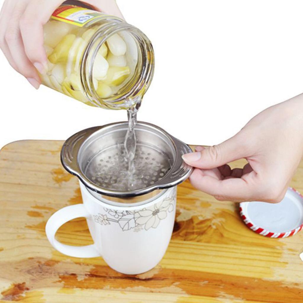 Universal Can Strainer Stainless Steel Can Colander Vegetable Fruit Can Strainer For Beans Vegetables Fruit Tuna