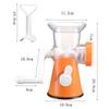 Stainless Steel Manual Chopper Meat Grinder Household Mincer Food Processor