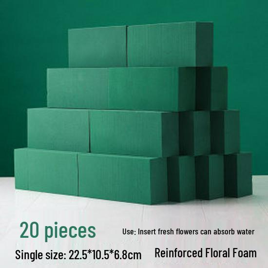 Dried Floral Foam Water-Absorbing Sponge for Fresh or Dried Flower Arrangements