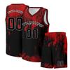 Men's Halloween Basketball Set - DIY Custom Two Piece Sportswear for Costume Party