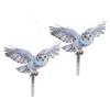 Bird Scare Owl Decors with Mirror Like Strips and Bells for Garage and Roof Defense