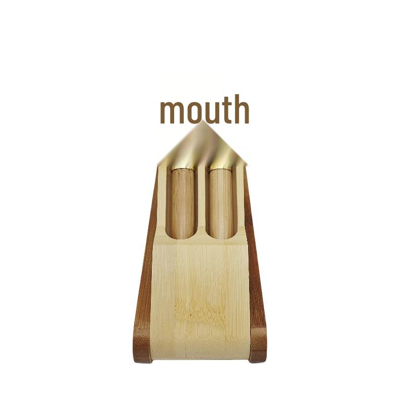 Hochwertiges karbonisiertes Nanzhu-Stahl-Doppelstifte-Klappset mit Gravuroption