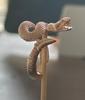 Niche Unisex Adjustable Rattlesnake Alloy Ring