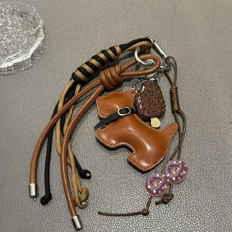 Portachiavi Corda Intrecciata Ciondoli per Borsa Ornamento da Appendere per Borsa Accessori per Borsa Ciondolo per Zaino per Donne Ragazze Regali