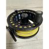 Used VISION KOMA fly reel large arbor with line and bag