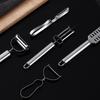 Stainless Steel Dual-Head Peeler & Vegetable Grater