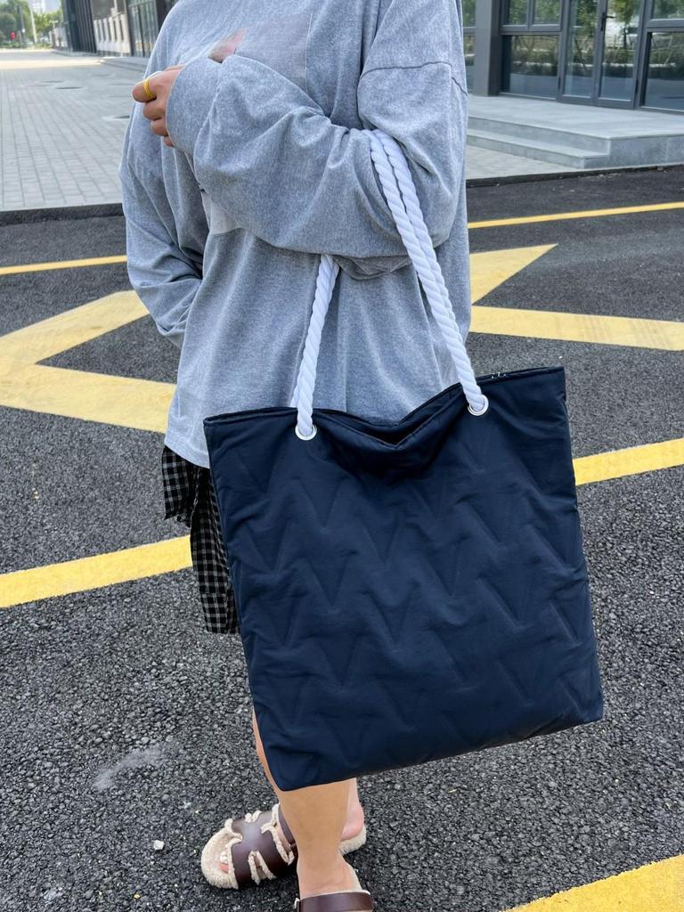 Geräumige Damen-Canvas-Tragetasche: 2025 Herbst/Winter Vielseitige Umhängetasche für Pendler