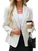 European & American Women's Autumn Solid Color Suit - Simple Street Style Fashion