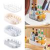 360° Turntable Refrigerator Organizer Non Skid Rotating Condiment Holder for Cupboard Cabinet Tabletop Countertop Kitchen