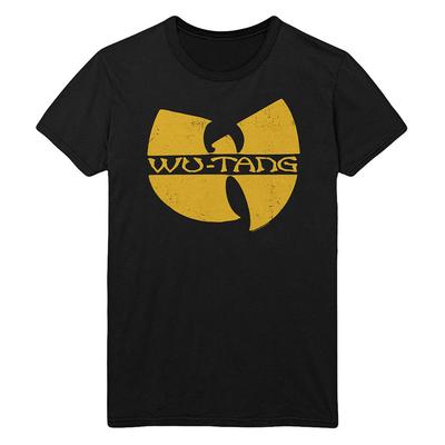 WuTang Clan TShirt Logo Rap Official Black New