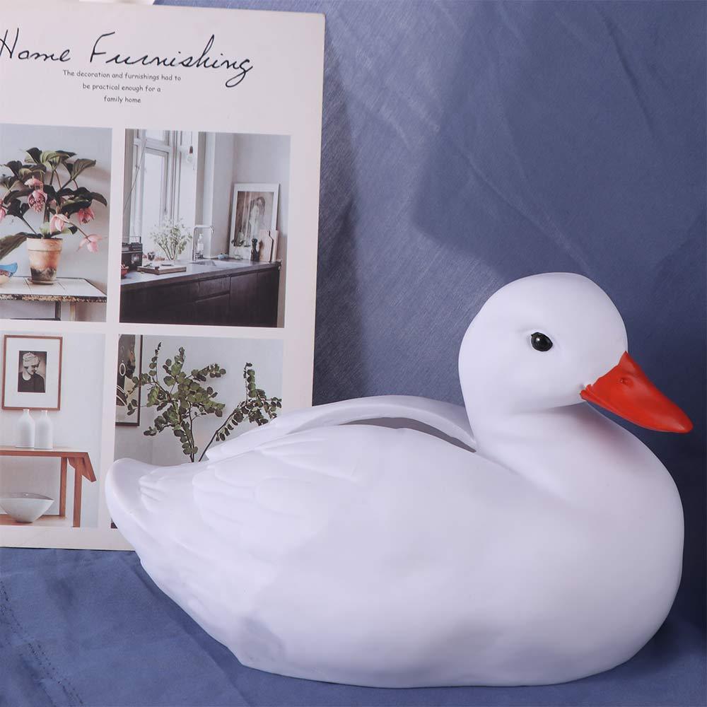 Water-proof Resin Duck Tissue Box Hollow Bottom Creative Paper Storage Case  Living Room