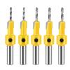 5/7Pcs 8mm Countersink Drill Bit for Wood Quick Changing Chamfered Adjustable Drilling Tool Pilot Counter Sink Hole