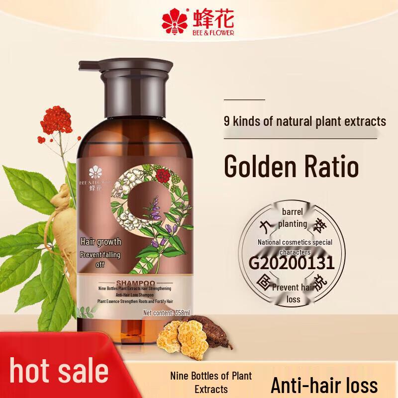 

Bee Flower Plant Extract Hair Growth & Repair Shampoo
