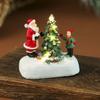 Snow View Christmas Street Lamp Ornament Santa Claus Design Christmas Decor  Shop Display