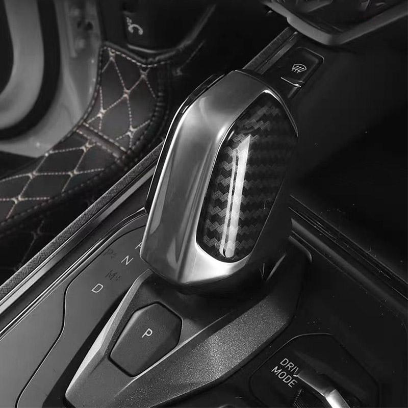 For Lynk Co 01 05 Gear Stick Carbon Fiber Pattern Gearbox Shift Knob Car Covers Interior Accessories Parts