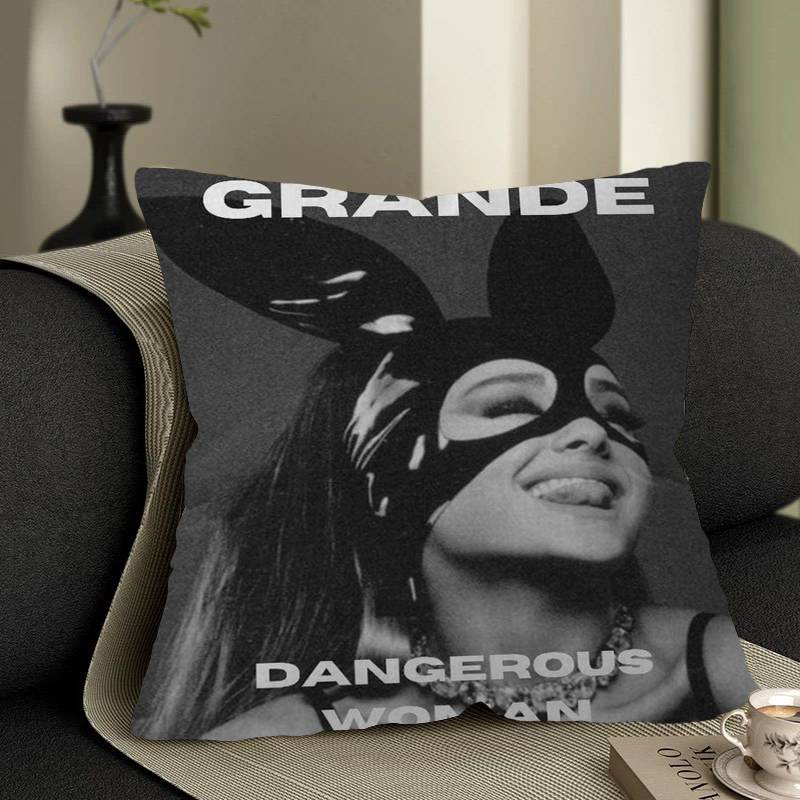 

Співачка Аріана-Гранде Подушка Подарунок Домашній Офіс Декорація Спальня Диван Чохол на подушку для автомобіля 45x45 12x12Inch