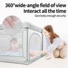 Baby Safety Fencing Playpen Indoor Gate With Ocean Ball And Hand Pull For Crawling And Learning