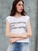 SORRY, TOO MUCH LOVE Elgars Jobs Cotton Sleeveless Tee_White