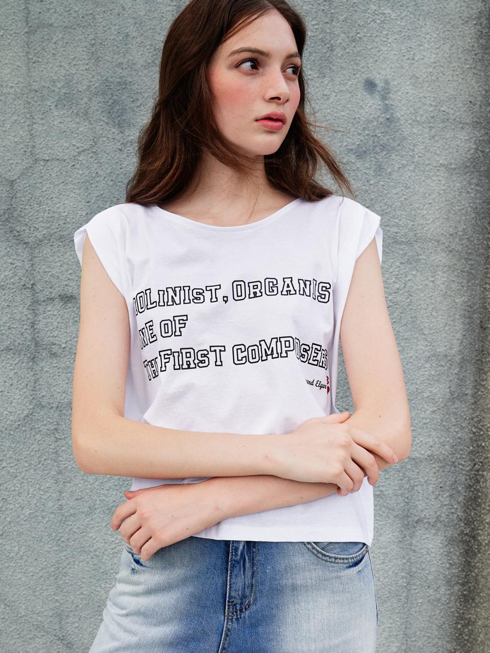 Sorry, Too Much Love Elgars Jobs Cotton Sleeveless Tee_White White