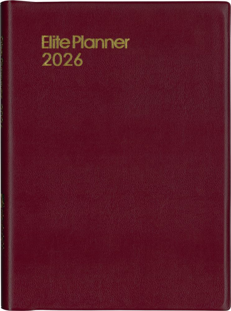 

Hakubunkan 2026 A5 Weekly Elite 70 January Planner, Red, No. (Starts 2026) красный