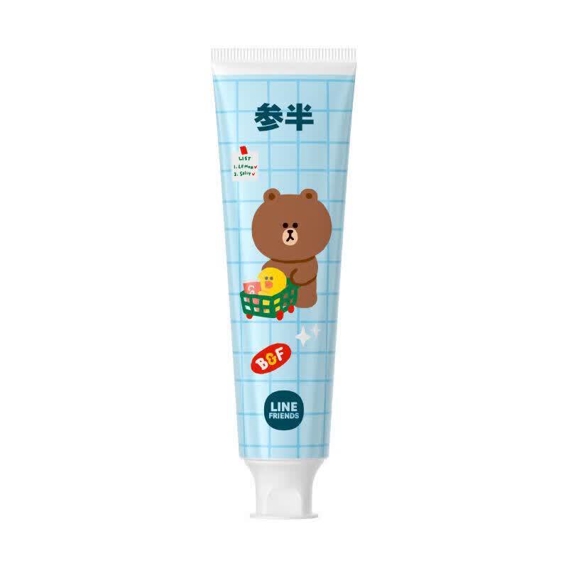 Can Half LINE FRIENDS Rose Tea Fresh Toothpaste