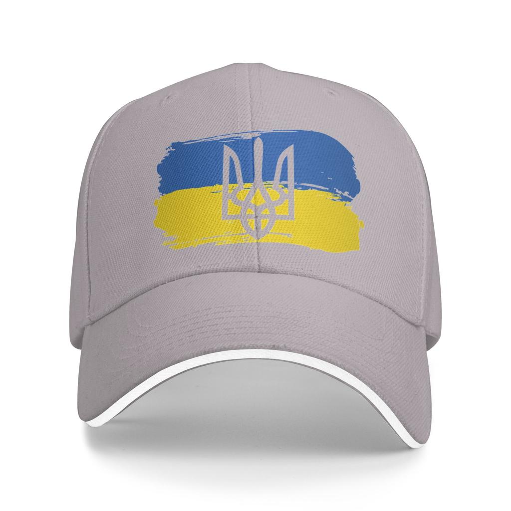 Ukraine Ukrainian Flag Ukrainians Baseball Cap  Fashion Trucker Hat Summer Female Male Hunting Camping Snapback Cap