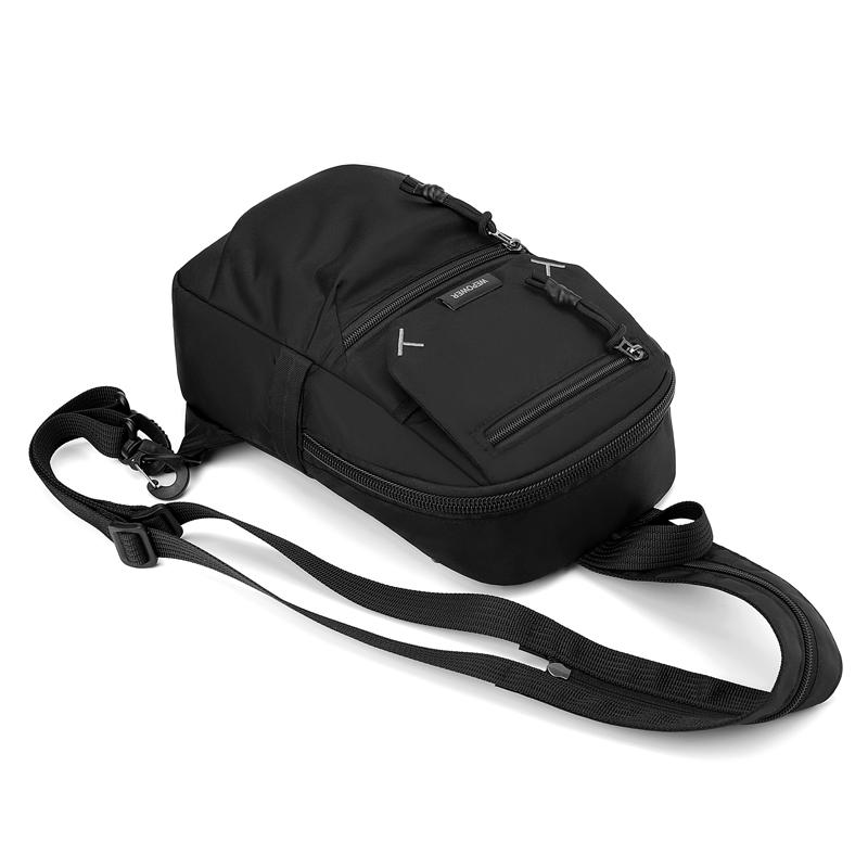 New casual men's chest bag, large capacity waterproof chest bag, outdoor sports single shoulder crossbody bag