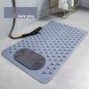 Available In 5 Colors, Bathroom Anti-slip Massage Mat, Hotel Shower Floor Mat, Toilet Mat, Shower Bath Rug, Home Massage Pad
