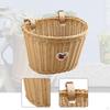 Front Bicycle Basket, Handlebar Cargo Convenient, Bike Decoration Woven for Electric