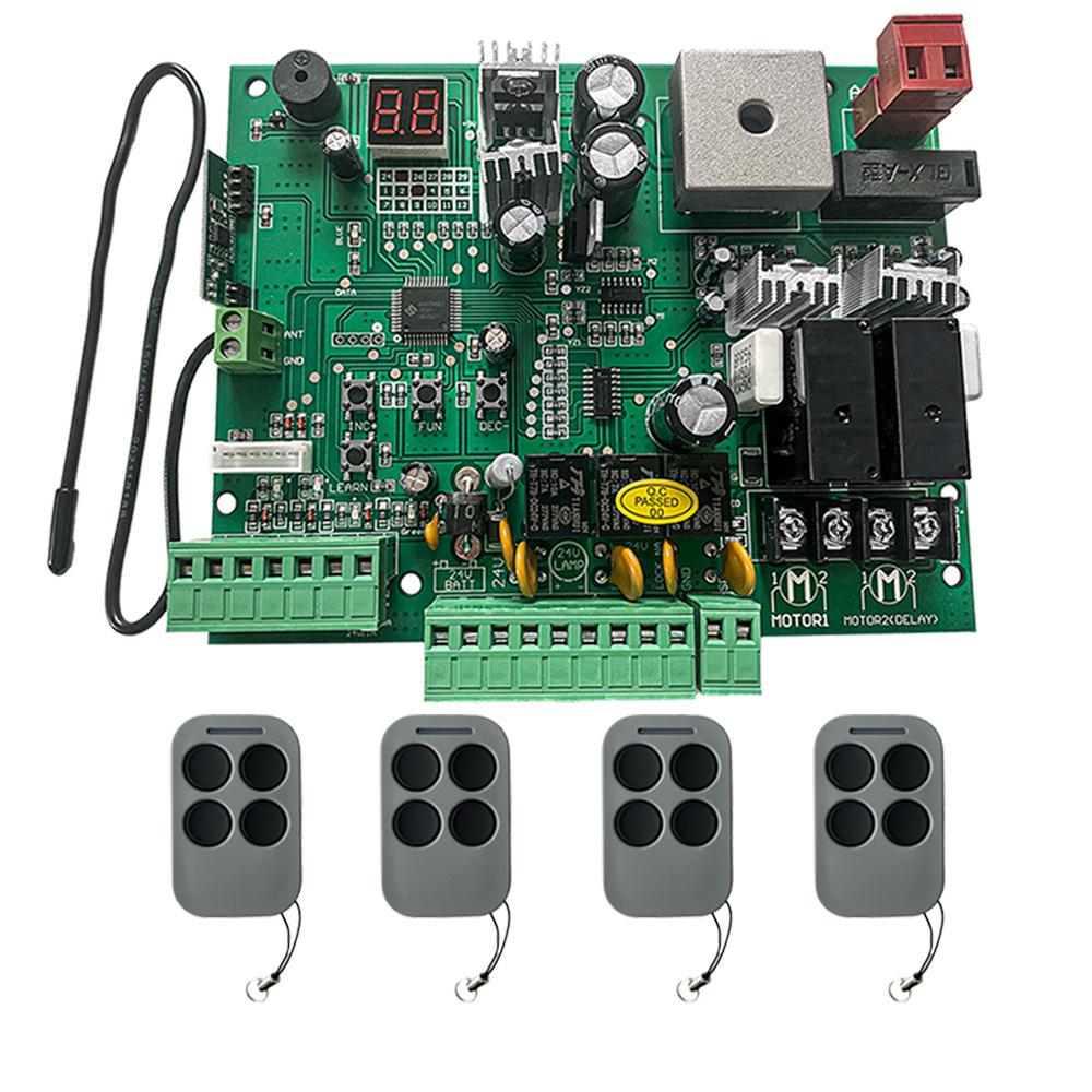 Panel sterowania silnikiem otwierania bramy garażowej 433 MHz DC24V